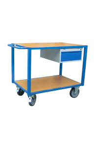 Equipped Workbenches with Medium Wood Tops 500 kg