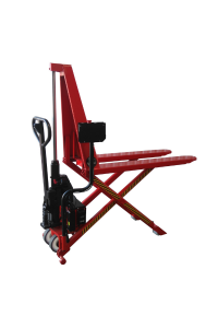 Electric high lift steel pallet truck with automatic levelling by sensor-1000 kg 