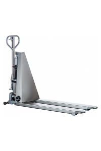 Semi stainless steel electric high lift pallet truck 304-1000 kg 