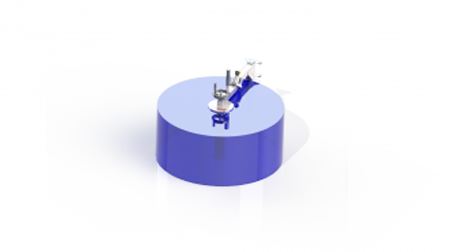 Manual clamping coil turner