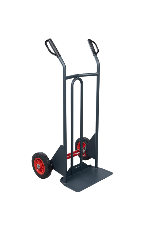 Professional 350 kg assisted tipping sack barrow