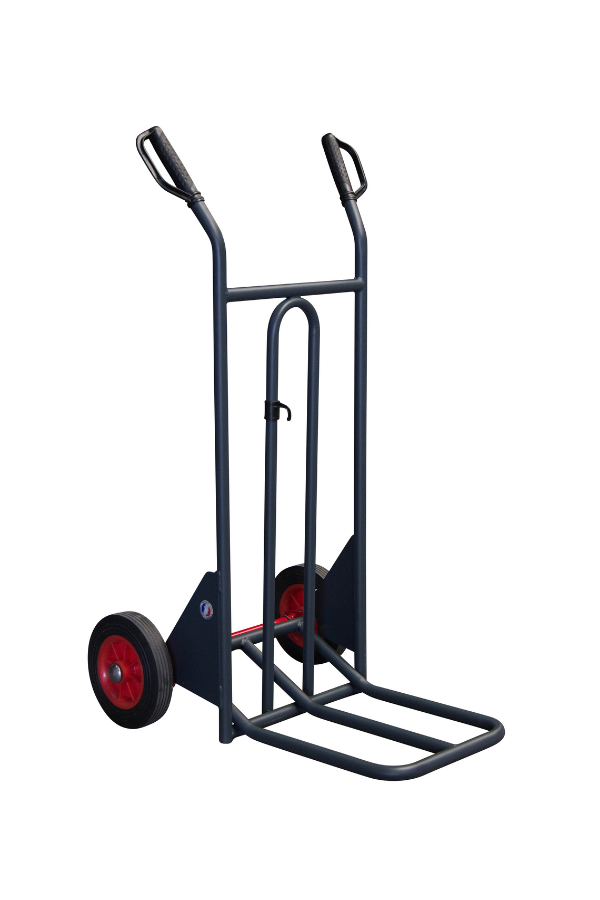 Professional 350 kg assisted tipping sack barrow